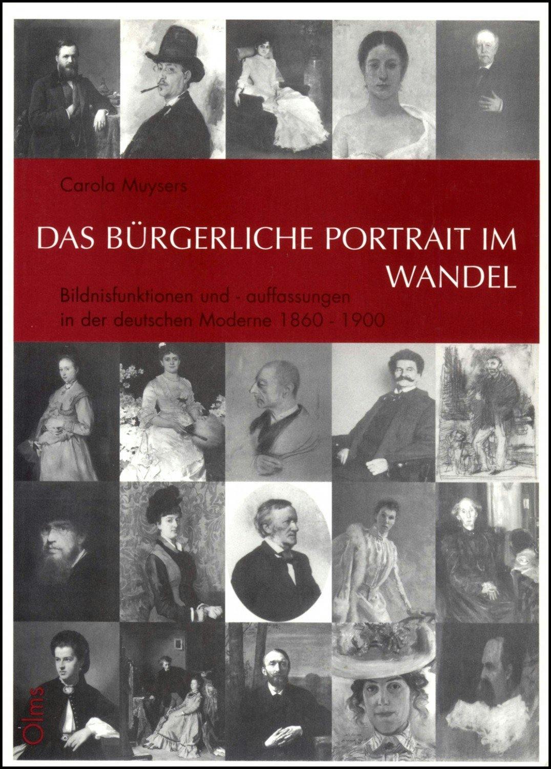 Bild des Buches "Das bürgerliche Portrait im Wandel". Von Dr. Carola Muysers.