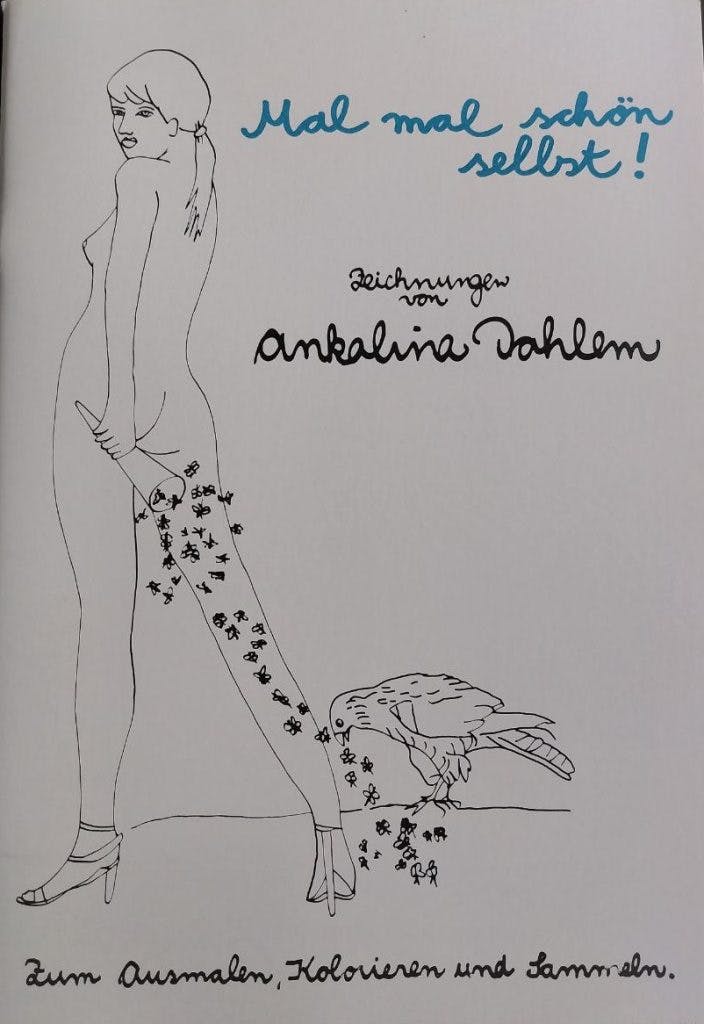 Bild des Buches "Mal, mal schön selbst!". Von Ankalina Dahlem.